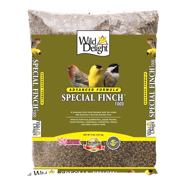 Wild Delight Special Finch Finches Sunflower Kernels Wild Bird Food 5 lb 381050 - main